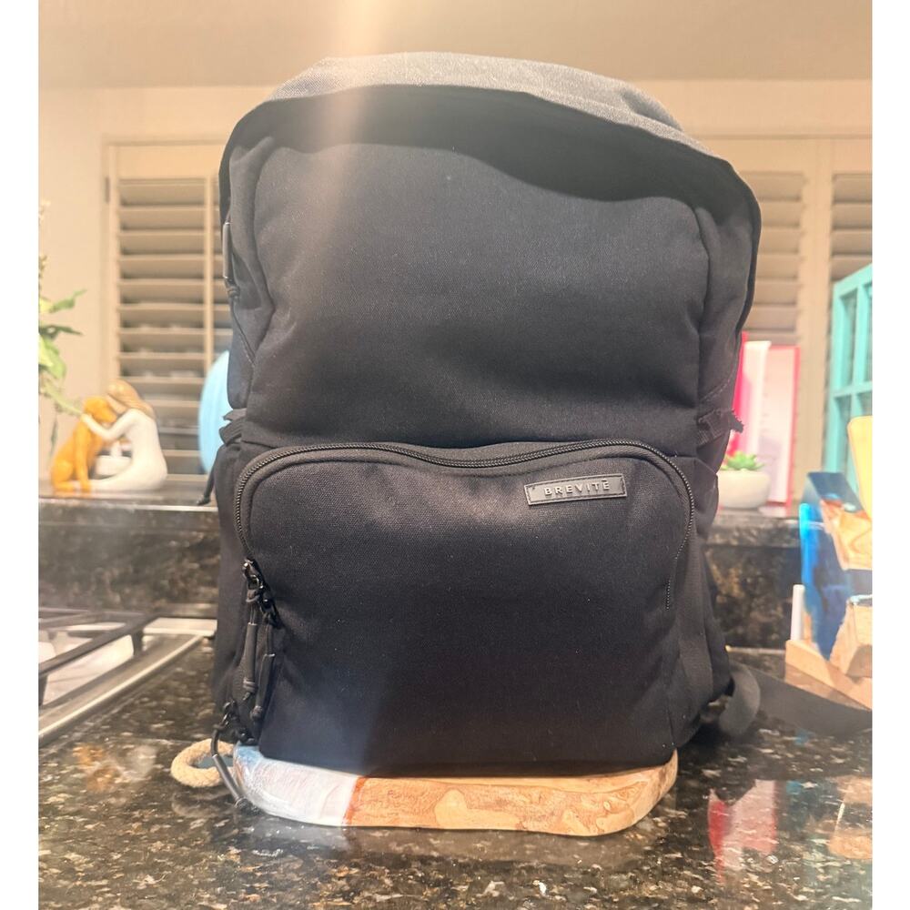 Brevite Backpack Black Camera Travel Laptop Backpack Photography Bag